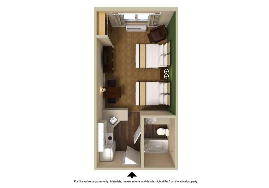 Extended Stay America Suites - Washington Dc Germantown Milestone חדר תמונה